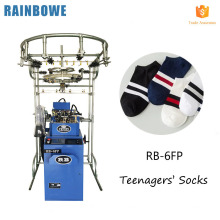 Nueva moda monocilindro jacquard circular máquina de tejer calcetín automático para producir calcetines de punto a la venta